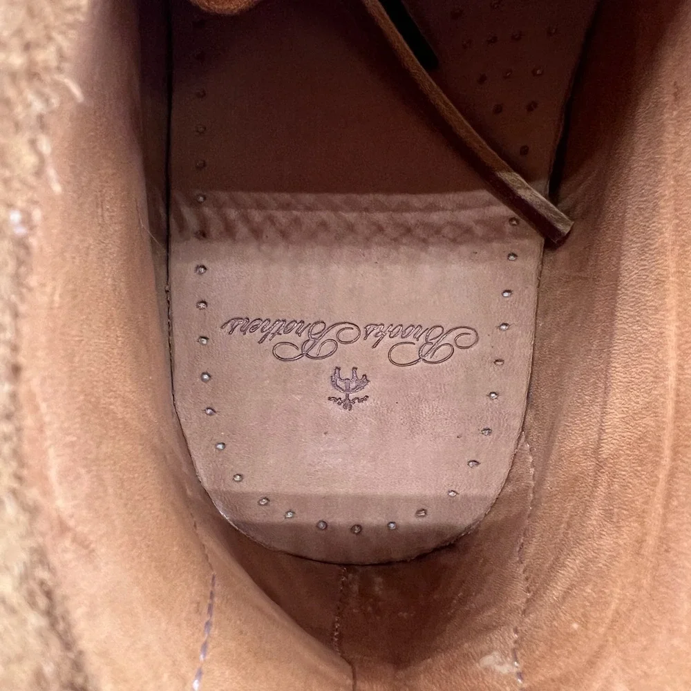 Brooks Brothers Hayden Camp Chukka Boots Men's Size 11 Brown Suede Moc Toe 5229